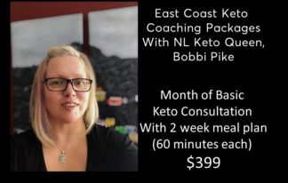 month of Basic Keto Consultation 60 meal plan