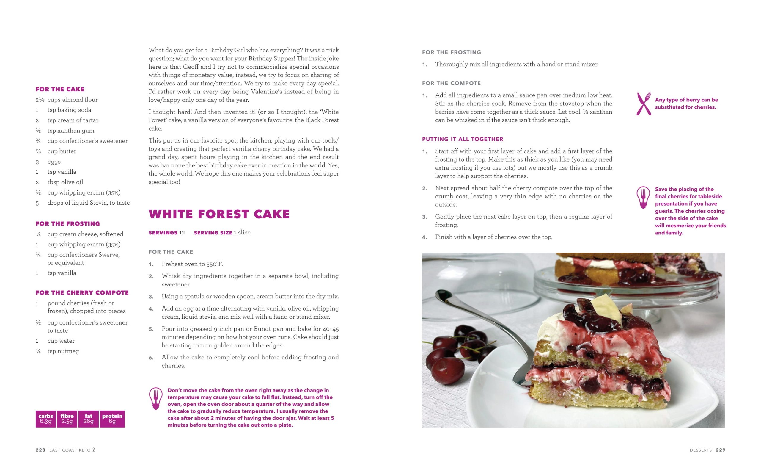 White Forest Cake White Forest Cake